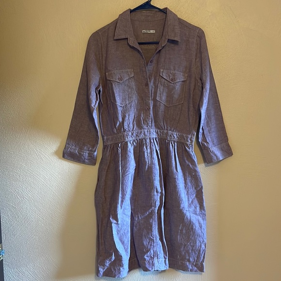 Gap 1969 distressed purple dress size small - Picture 1 of 6